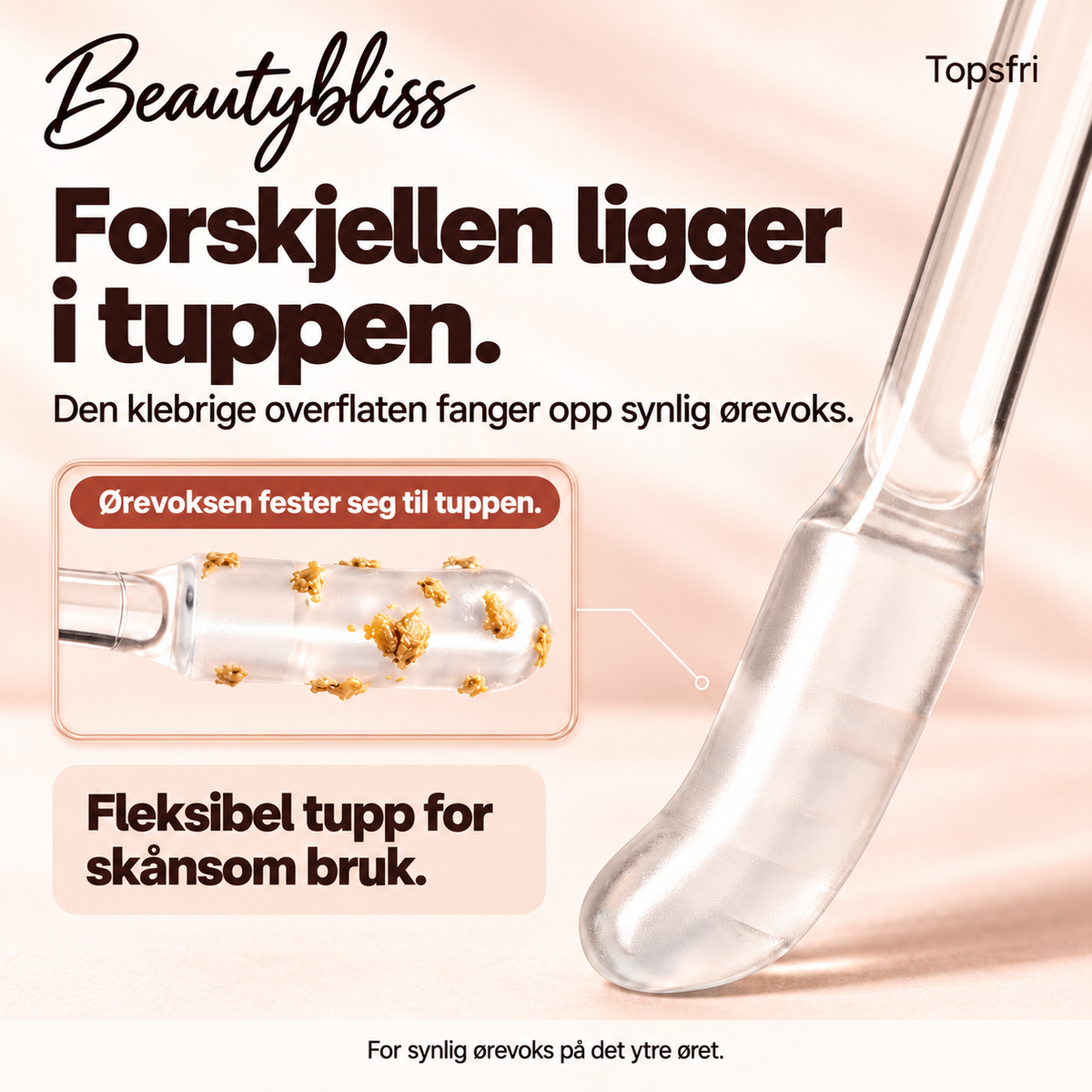 Beautybliss Topsfri